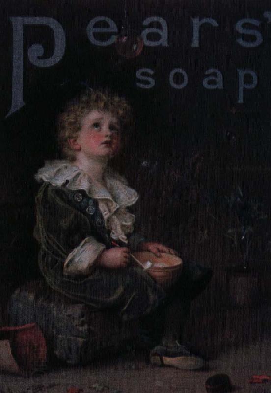 Sir John Everett Millais reklamtavla for pears pears soap med bubblor China oil painting art